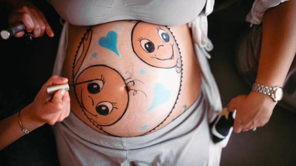 Best belly painting during pregnancy ideas