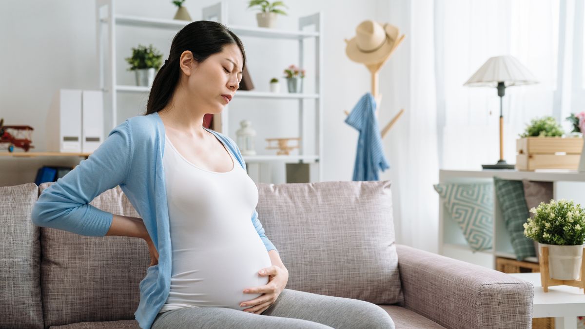 When should I be concerned about back pain during pregnancy?